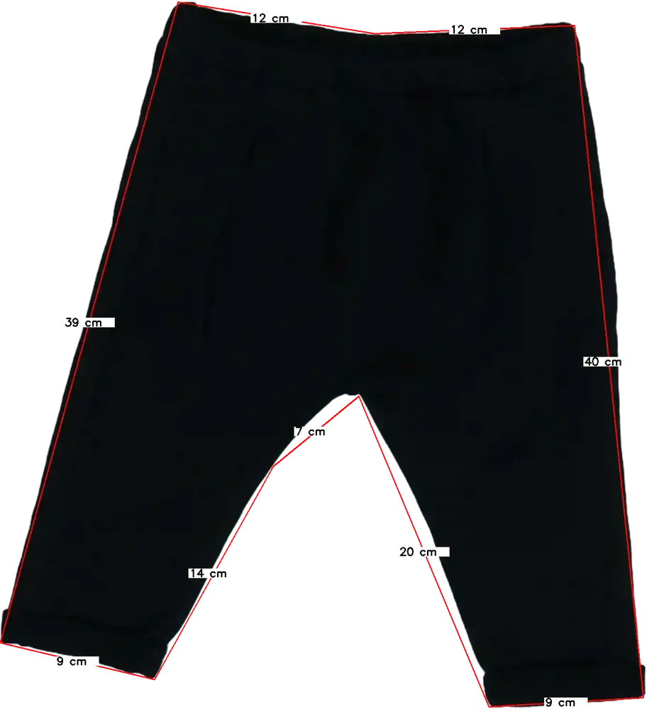 Fekete OVS - Fagottino Melegítőnadrág EU 80 / UK 9-12 hónap / US 12 hónap