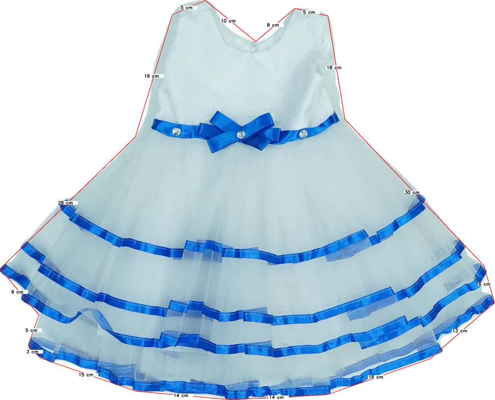 Fehér Runway Ruha EU 98 / UK 3 év / US 3T