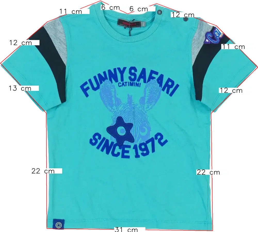 Zöld Cantimini Póló EU 98 / UK 3 év / US 3T