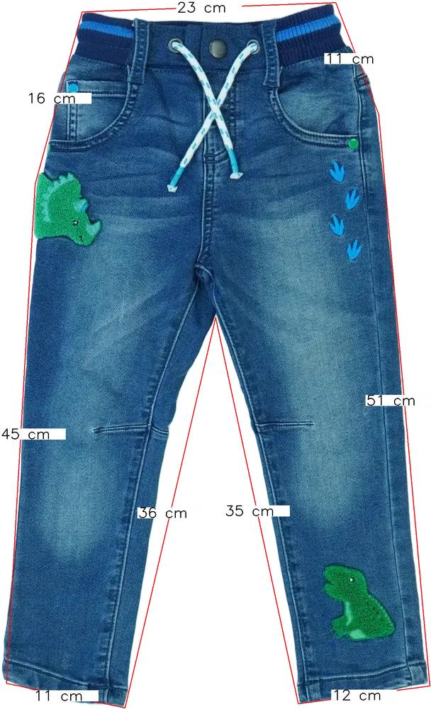 Kék TU Farmernadrág EU 104 / UK 4 év / US 4T/XS