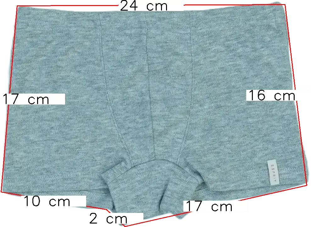 Szürke Esprit Boxer EU 110 / UK 5 év / US 5 év/XS