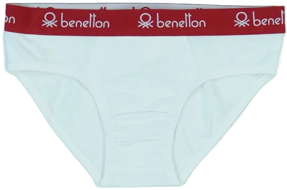 Fehér Benetton Fiú / Férfi alsónadrág EU 152 / UK 12 év / US 12 év/L