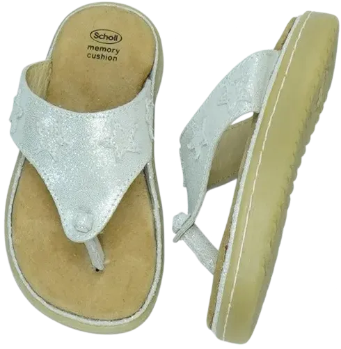 Ezüst Scholl Papucs EU 22