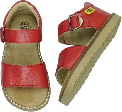 Piros Scholl Szandál EU 22