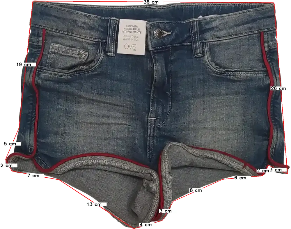 Kék OVS Rövidnadrág EU 158 / UK 13 év / US 14 év/XL