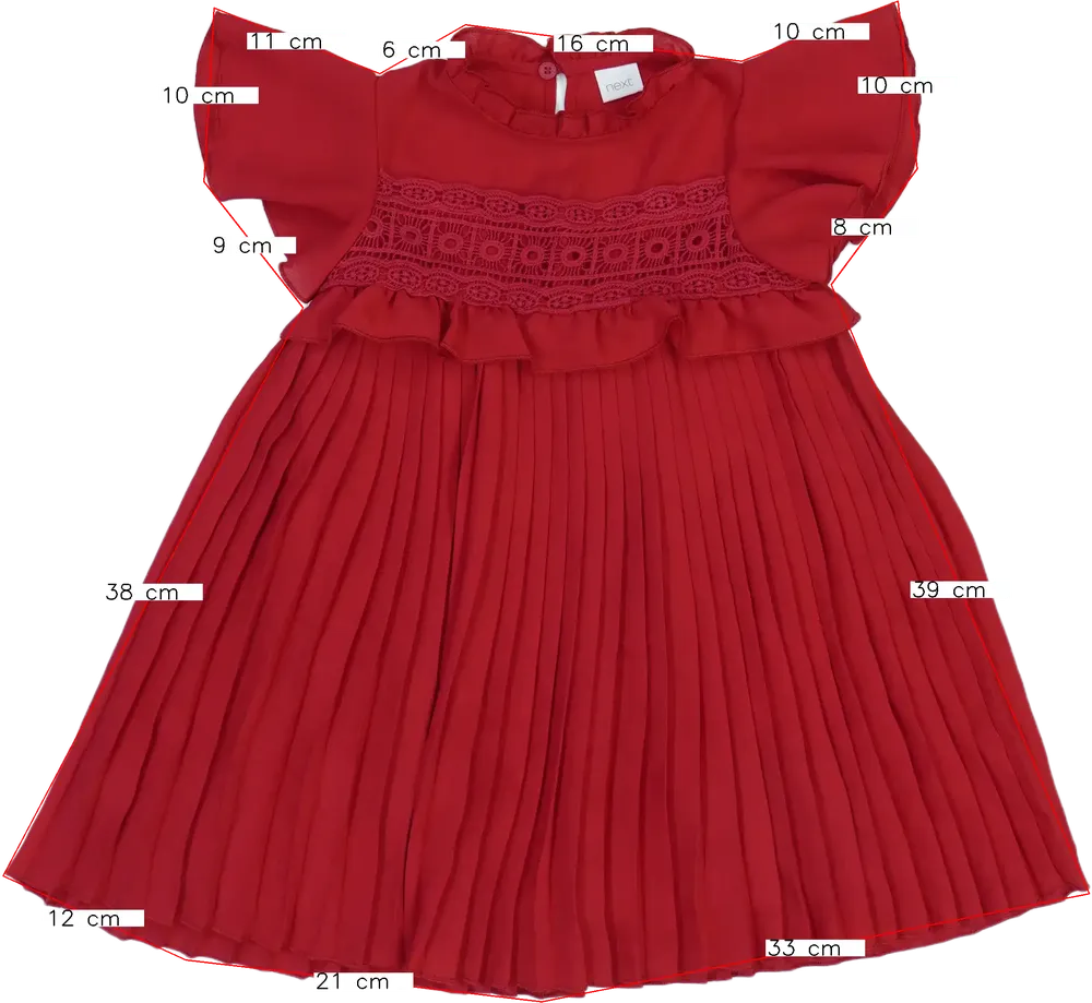 Piros Next Ruha EU 104 / UK 4 év / US 4T/XS