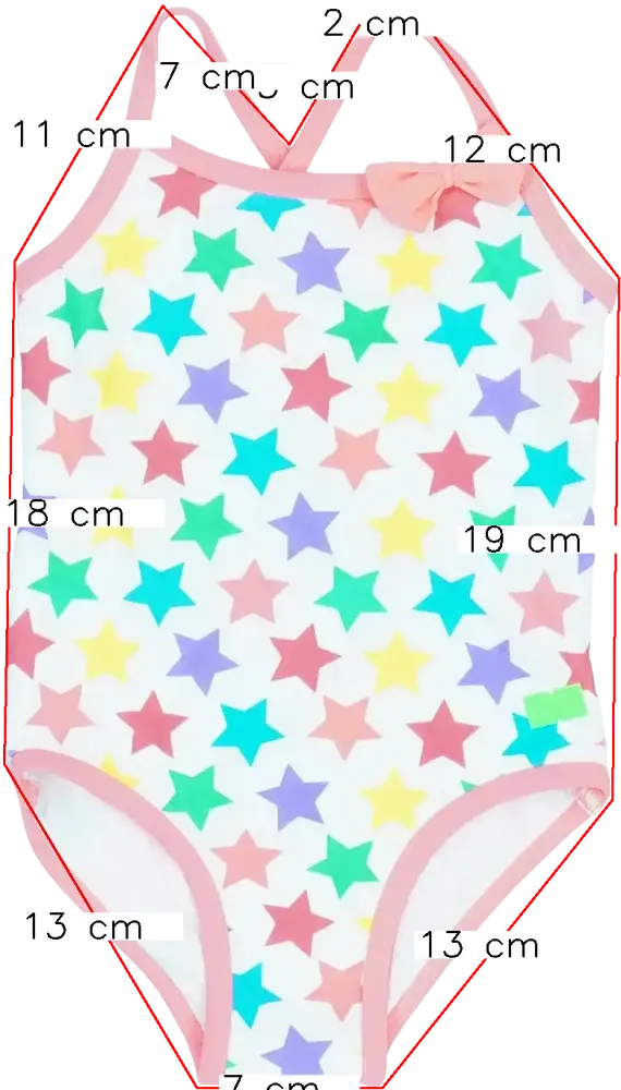 Fehér TU Fürdőruha EU 86 / UK 12-18 hónap / US 18 hónap