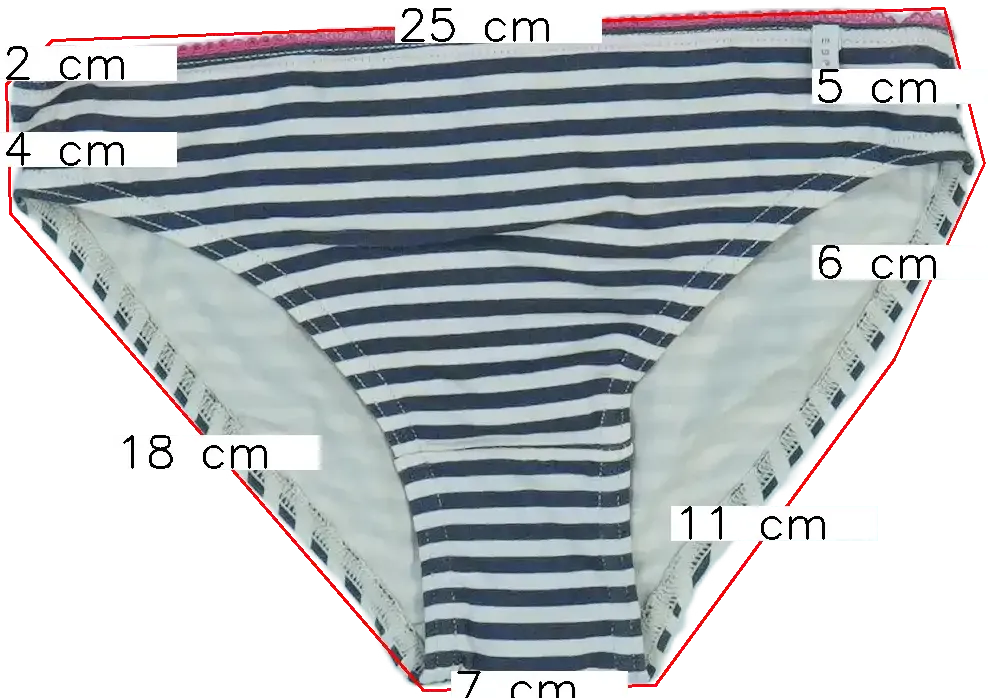 Fehér Esprit Lányka / Női bugyi EU 146 / UK 11 év / US 12 év/L