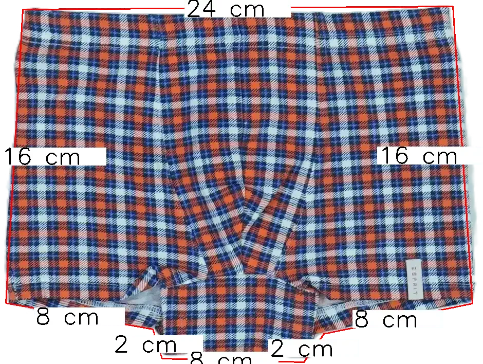 Sárga (narancs) Esprit Boxer EU 110 / UK 5 év / US 5 év/XS