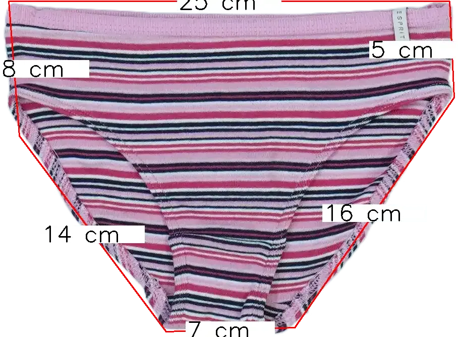 Rózsaszín Esprit Lányka / Női bugyi EU 146 / UK 11 év / US 12 év/L