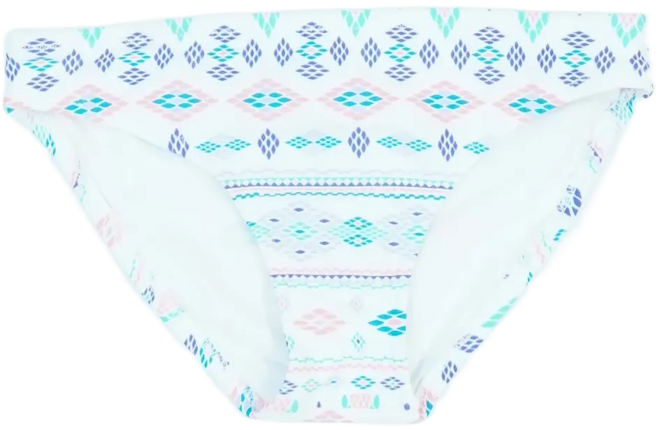 Fehér Cubusas Bikini alsó EU 116 / UK 6 év / US 6 év/S