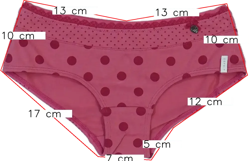 Rózsaszín Esprit Lányka / Női bugyi EU 152 / UK 12 év / US 12 év/L