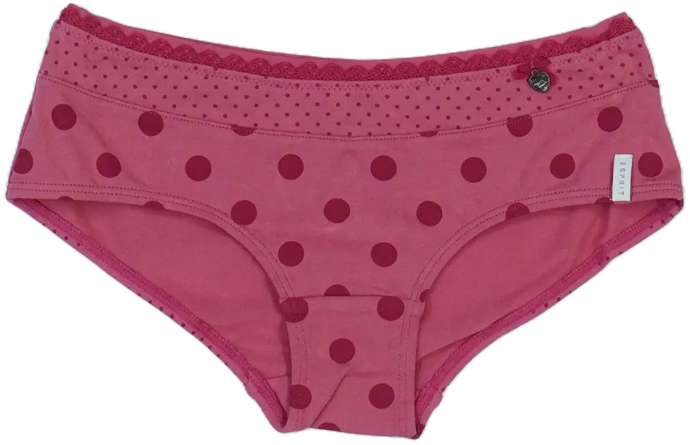 Rózsaszín Esprit Lányka / Női bugyi EU 152 / UK 12 év / US 12 év/L