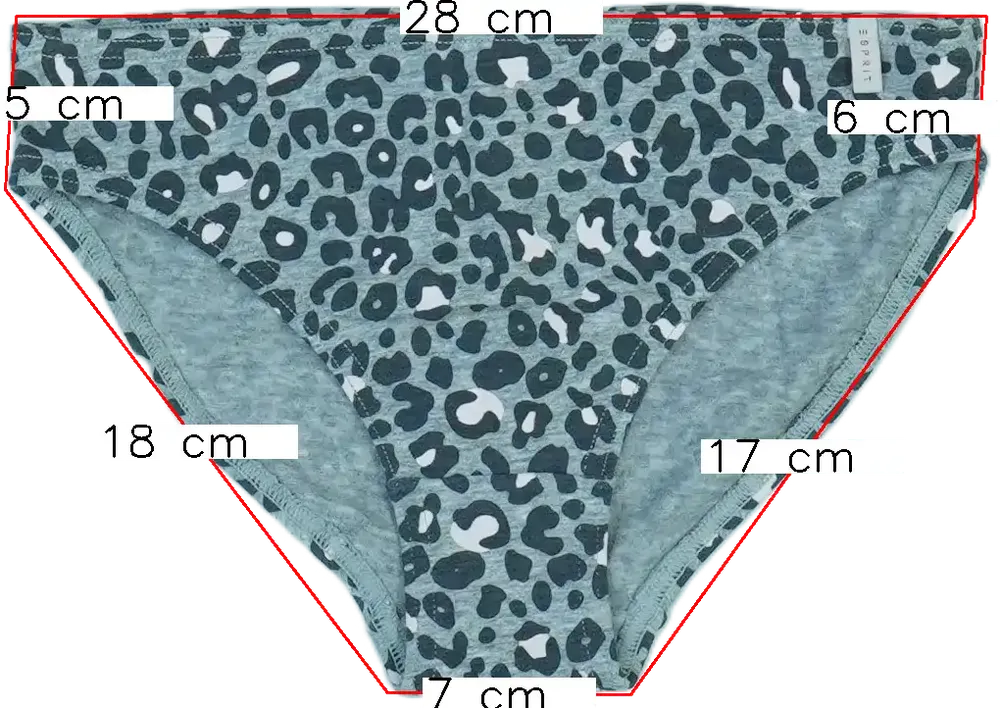 Szürke Esprit Lányka / Női bugyi EU 146 / UK 11 év / US 12 év/L