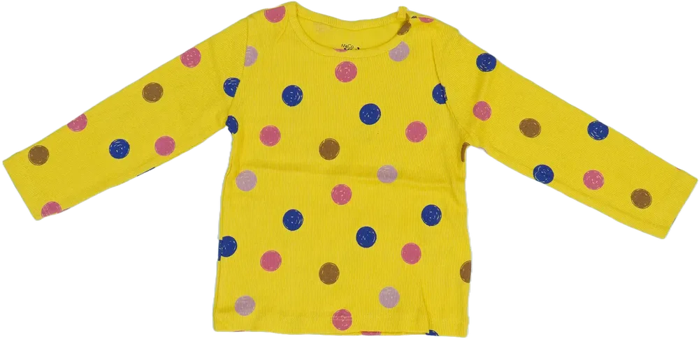 Yellow M&amp;Co. Long sleeve top EU 86 / UK 12-18 months / US 18 months