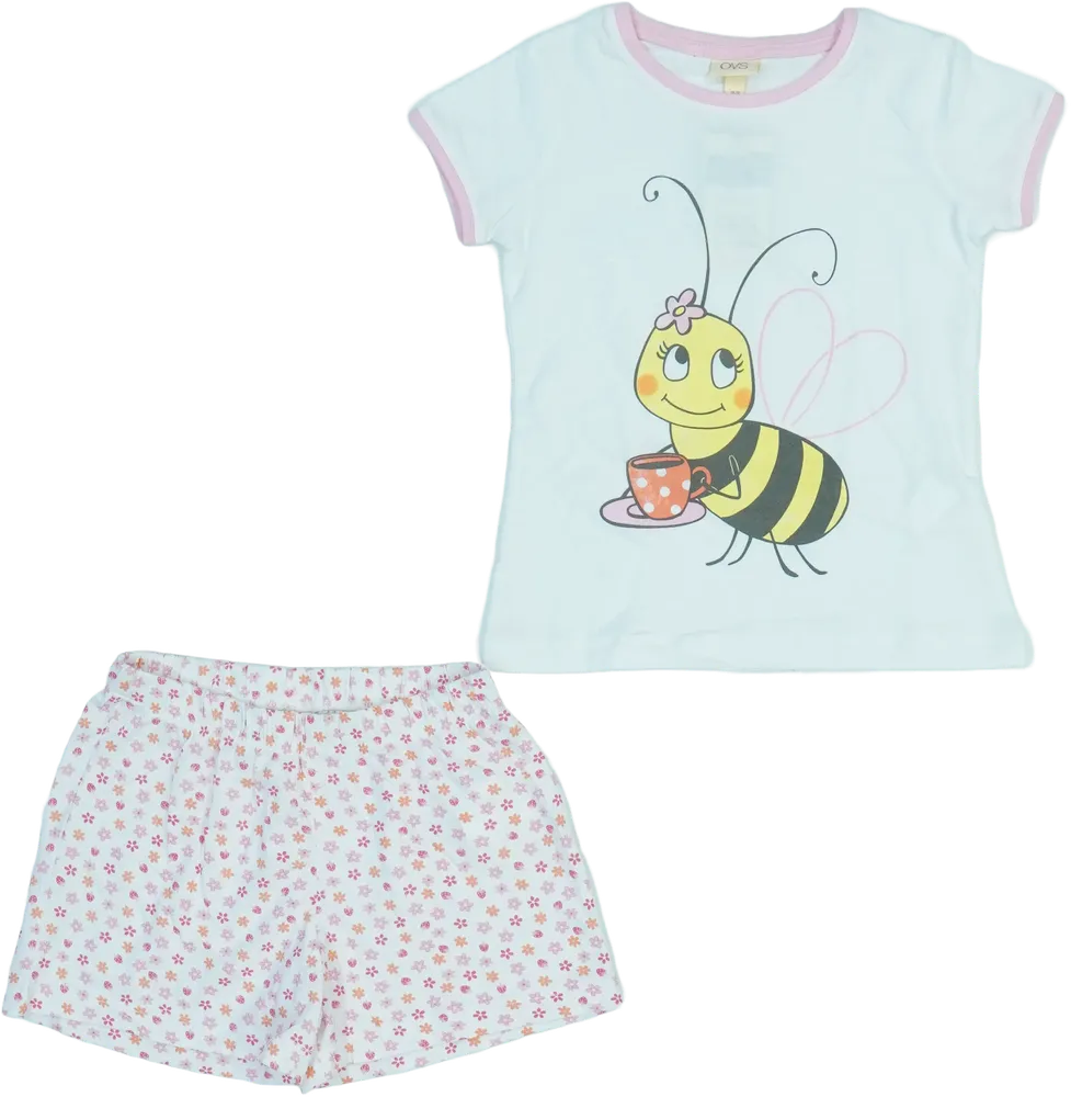 Fehér OVS Pizsama EU 98 / UK 3 év / US 3T