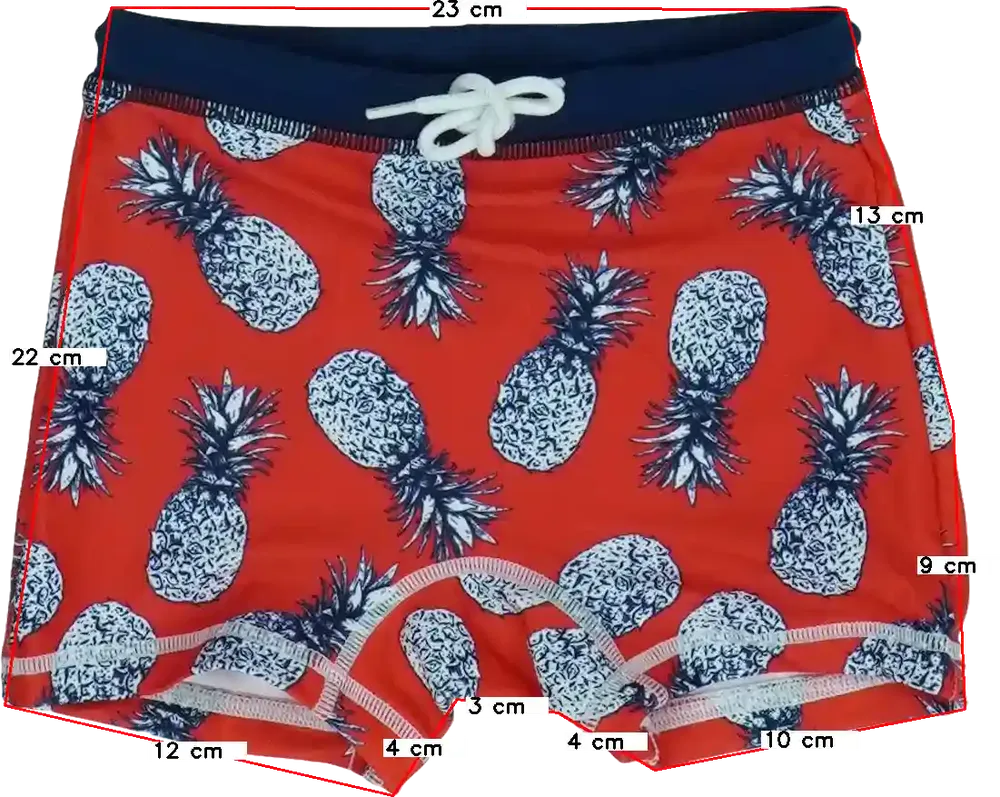 Red Next Swim short EU 110 / UK 5 years / US 5 years/XS