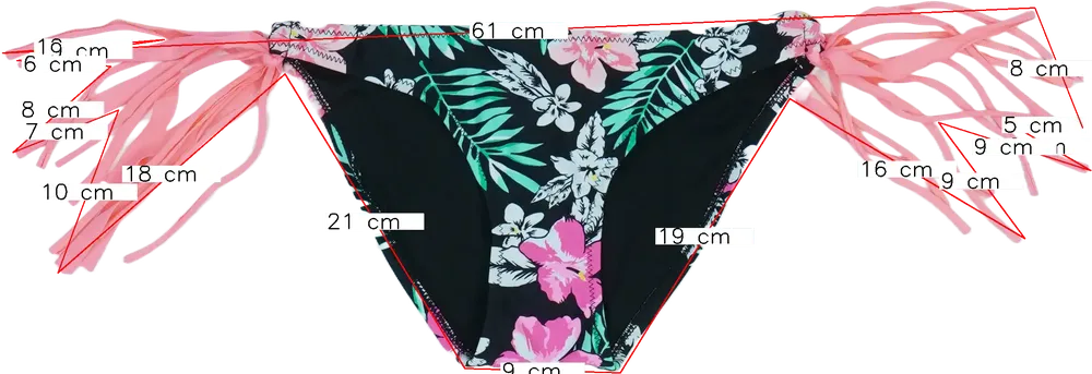 Többszínű Cubusas Bikini alsó EU 152 / UK 12 év / US 12 év/L