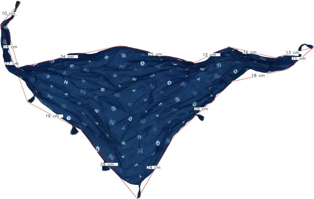 Kék OVS Sál Egyméret