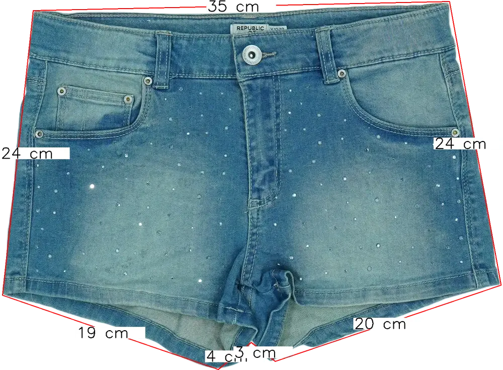 Kék OVS Rövidnadrág EU 158 / UK 13 év / US 14 év/XL