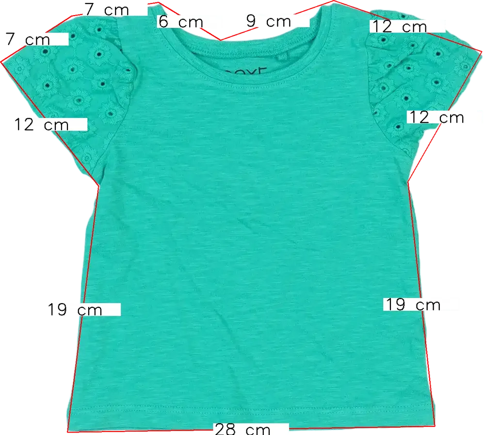 Zöld Next Póló EU 74 / UK 6-9 hónap / US 6-9 hónap