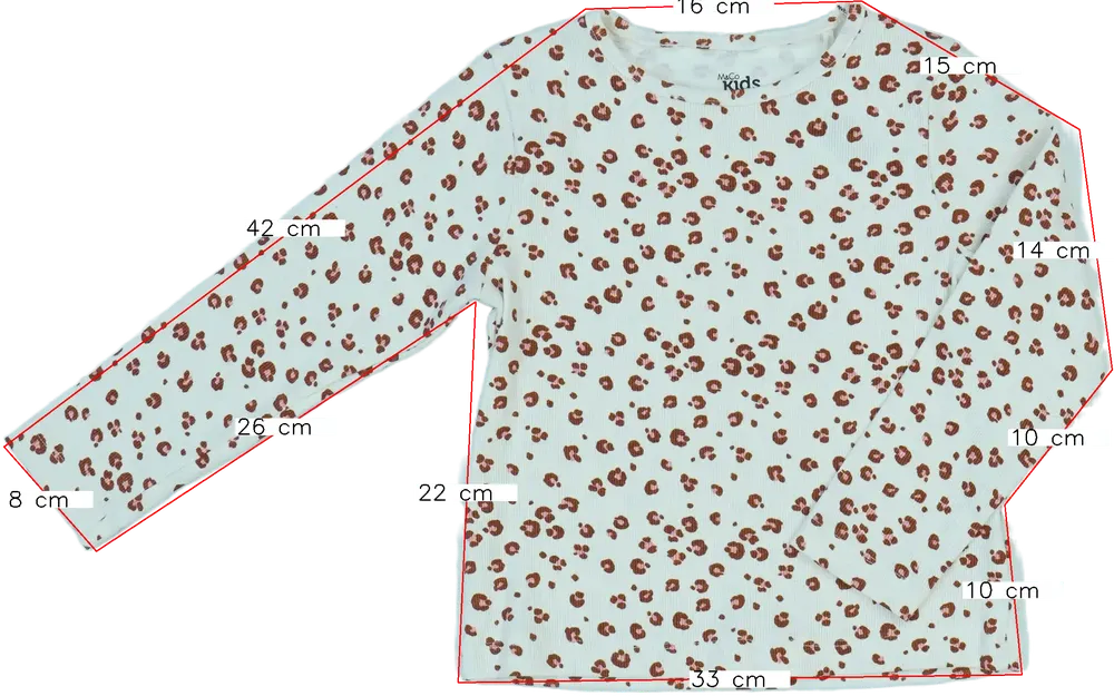 Barna M&amp;Co. Hosszú ujjú felső EU 110 / UK 5 év / US 5 év/XS