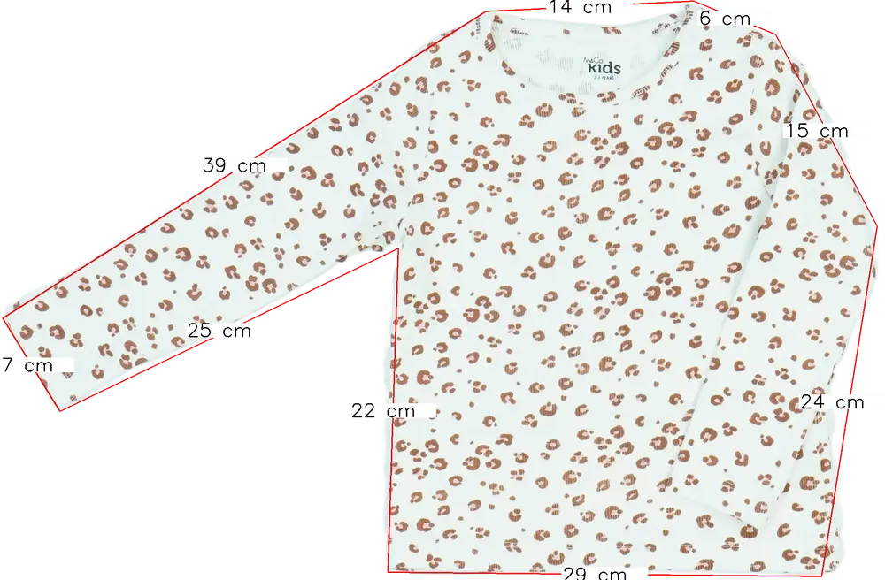 Barna M&amp;Co. Hosszú ujjú felső EU 98 / UK 3 év / US 3T