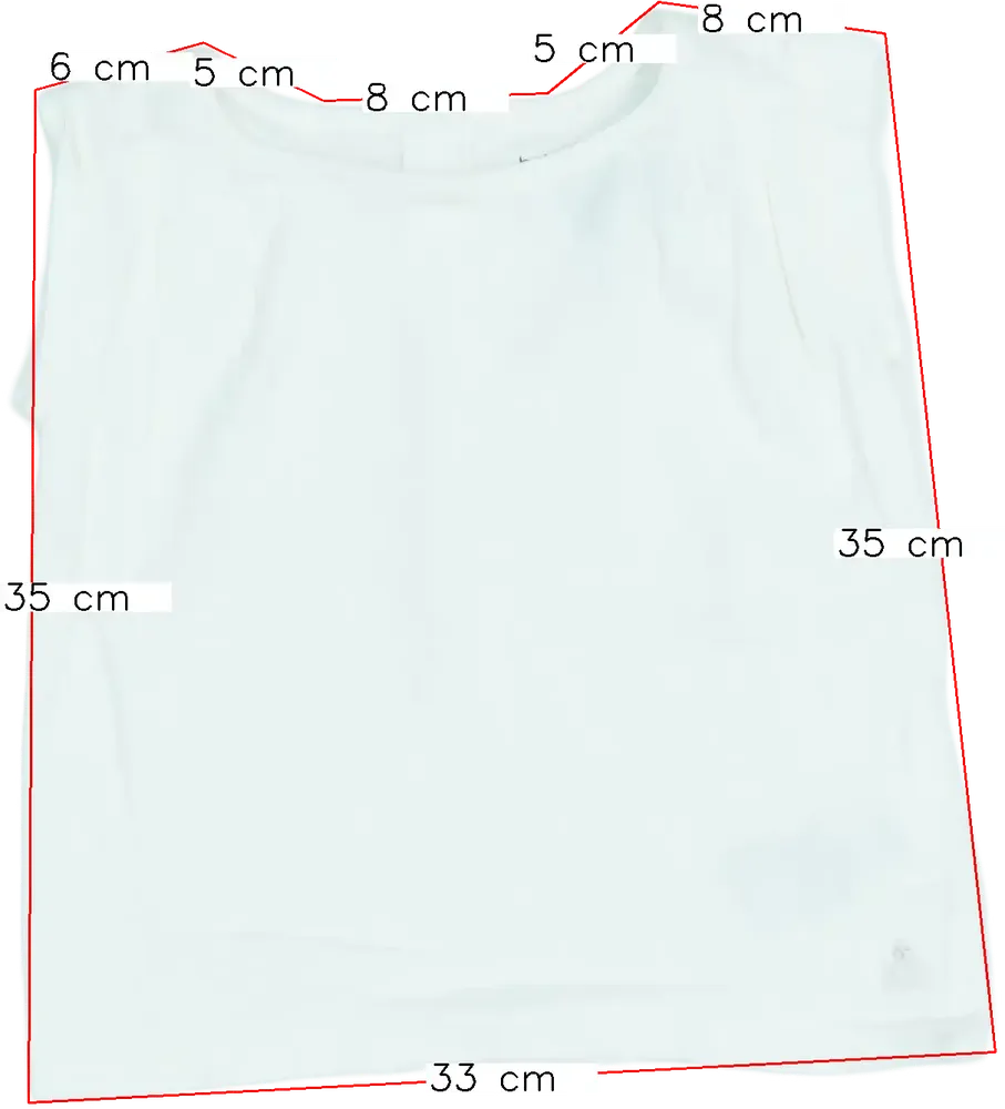 Fehér GAP Póló EU 92 / UK 2 év / US 2T