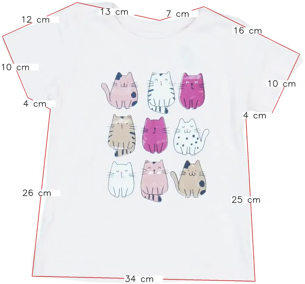 Rózsaszín M&amp;Co. Póló EU 110 / UK 5 év / US 5 év/XS