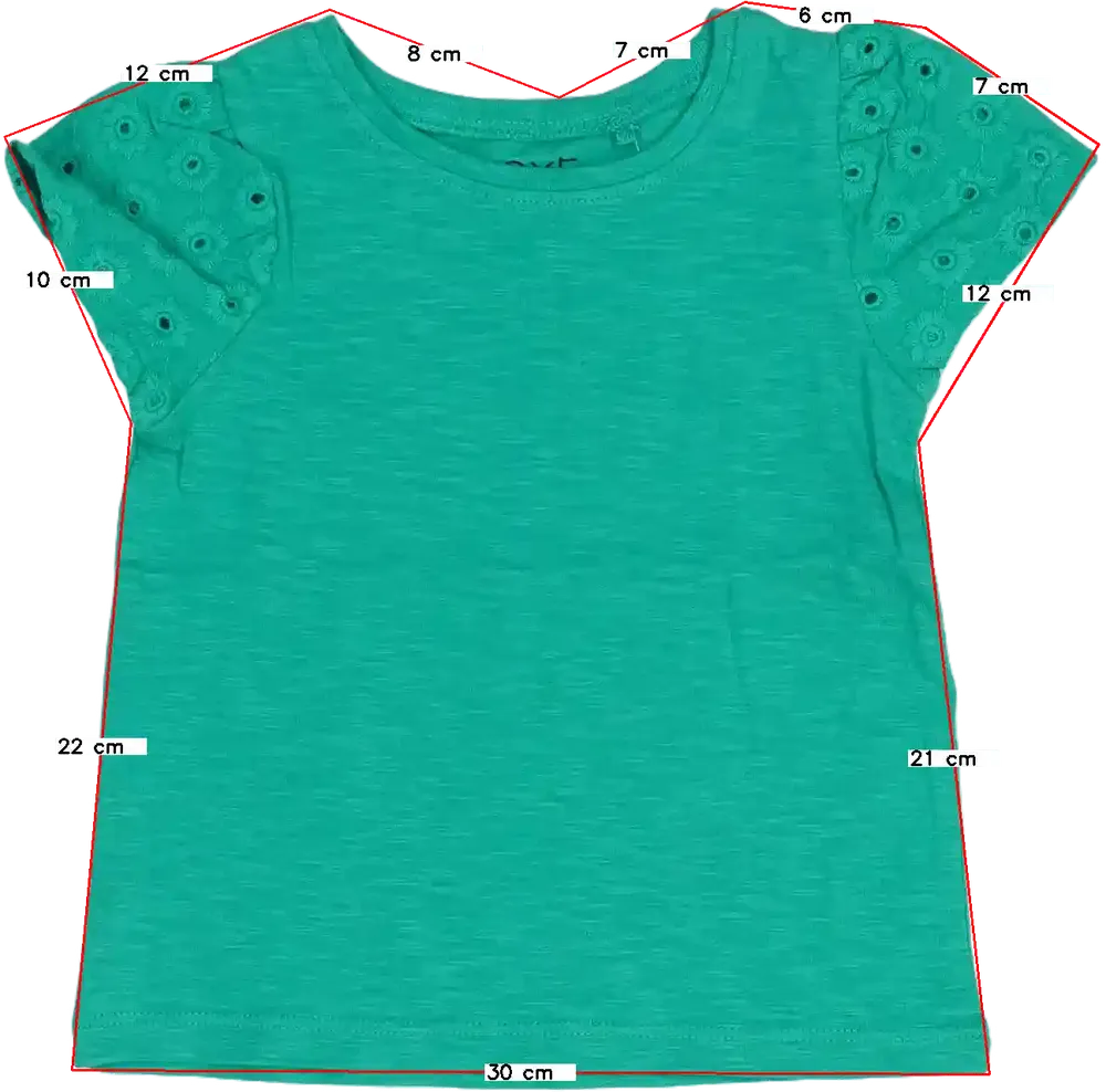 Zöld Next Póló EU 80 / UK 9-12 hónap / US 12 hónap