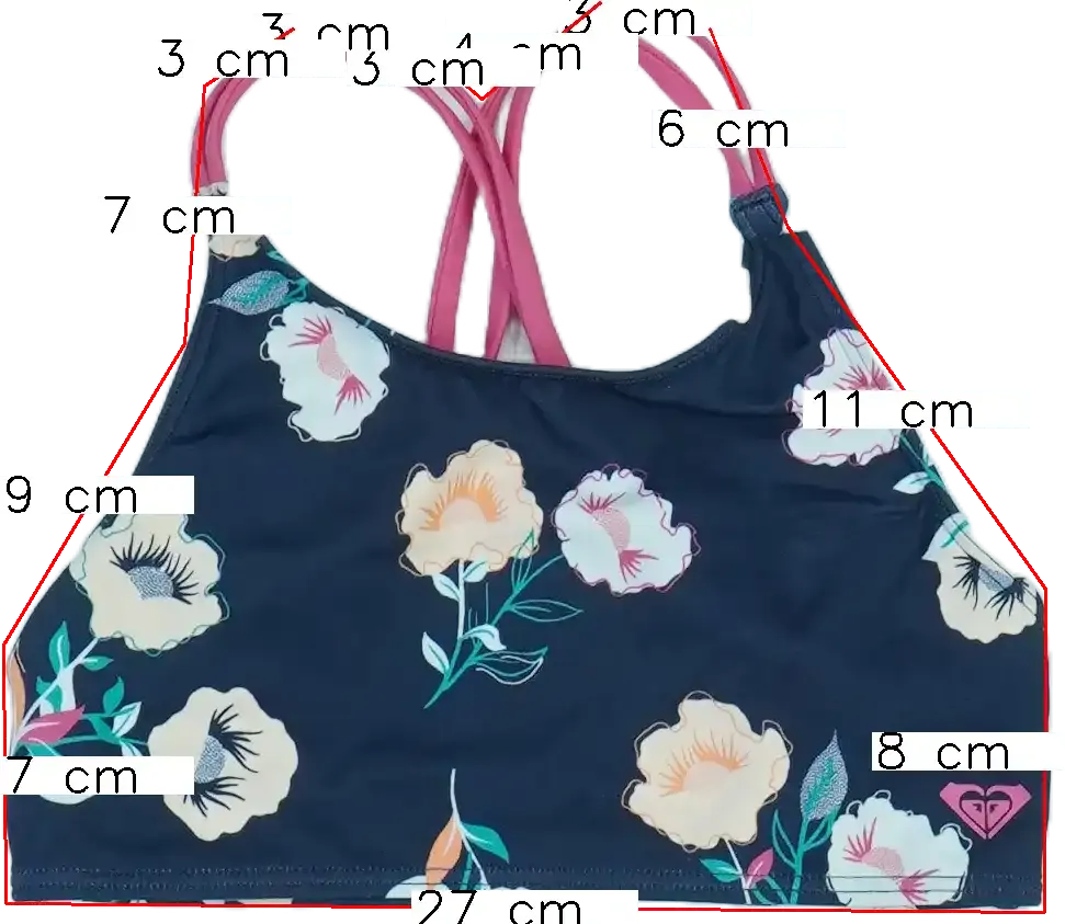 Kék Roxy Bikini felső EU 140 / UK 10 év / US 10 év/L