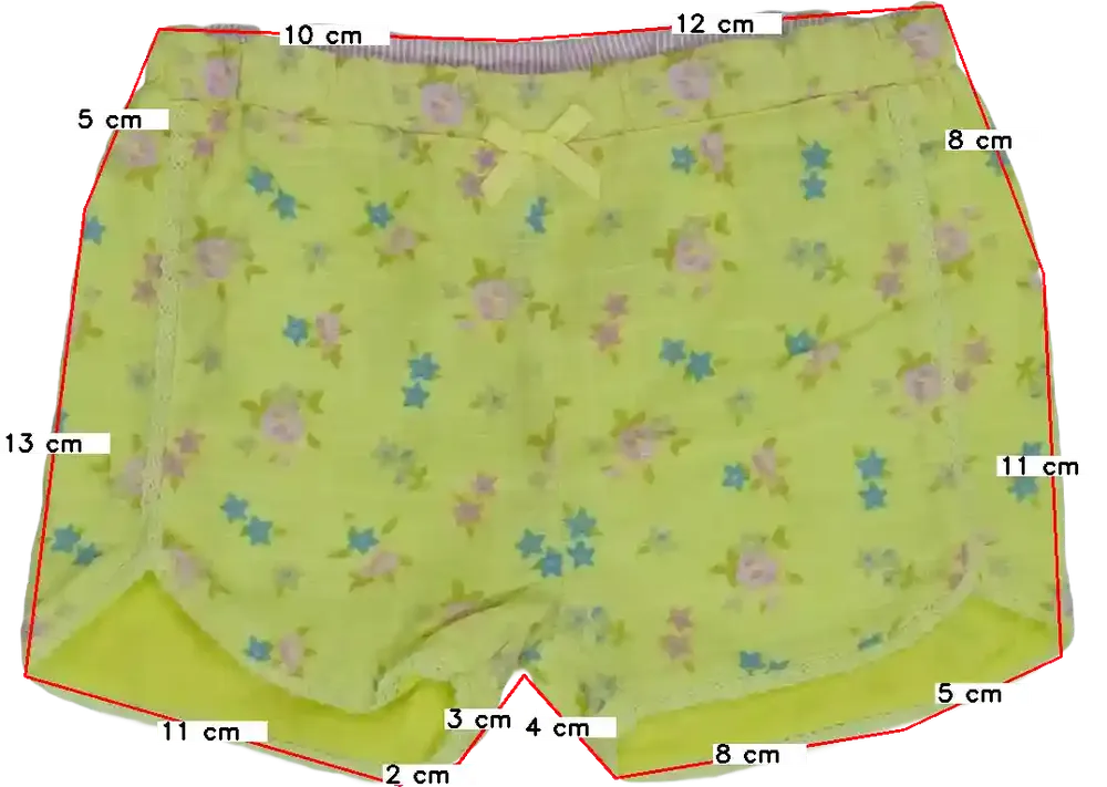 Sárga Overkids Rövidnadrág EU 62 / UK 0-3 hónap / US 0-3 hónap