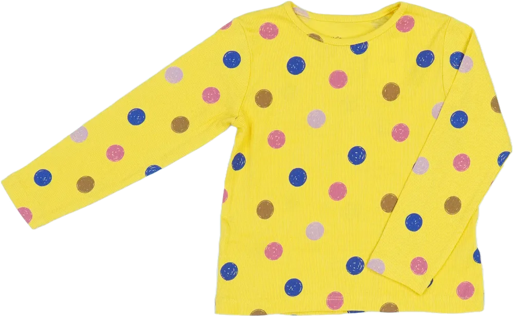 Sárga M&amp;Co. Hosszú ujjú felső EU 104 / UK 4 év / US 4T/XS