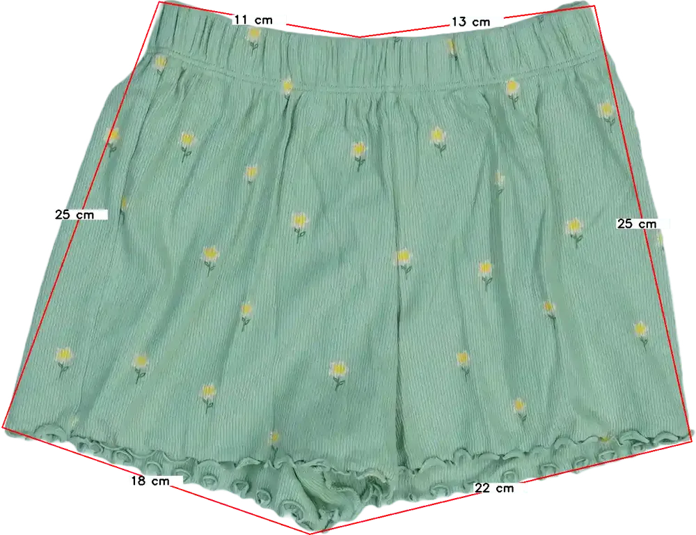 Zöld Next Rövidnadrág EU 110 / UK 5 év / US 5 év/XS