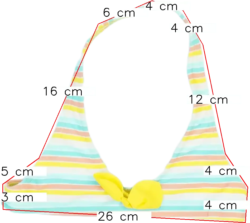 Többszínű Egyéb Bikini EU 128 / UK 8 év / US 8 év/M