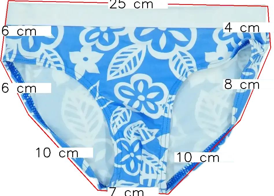 Multicoloured Beach Bikini bottom EU 116 / UK 6 years / US 6 years/S