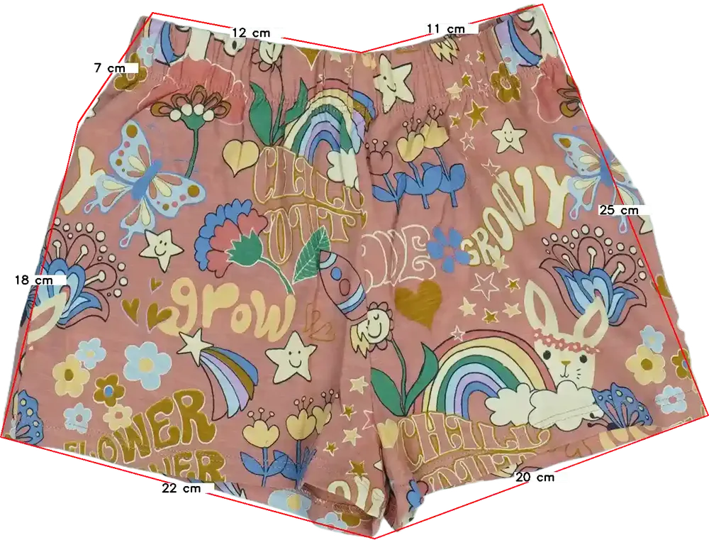 Rózsaszín Next Rövidnadrág EU 104 / UK 4 év / US 4T/XS