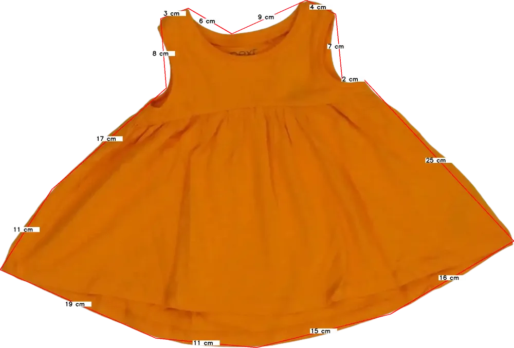 Sárga (narancs) Next Ruha EU 80 / UK 9-12 hónap / US 12 hónap