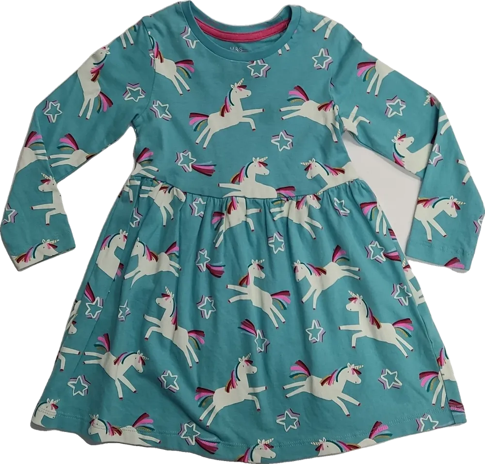 Kék M&amp;S/Marks&amp;Spencer Ruha EU 98 / UK 3 év / US 3T