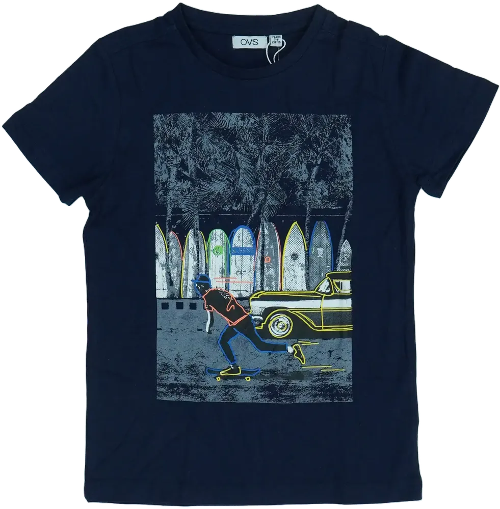 Kék OVS Póló EU 116 / UK 6 év / US 6 év/S