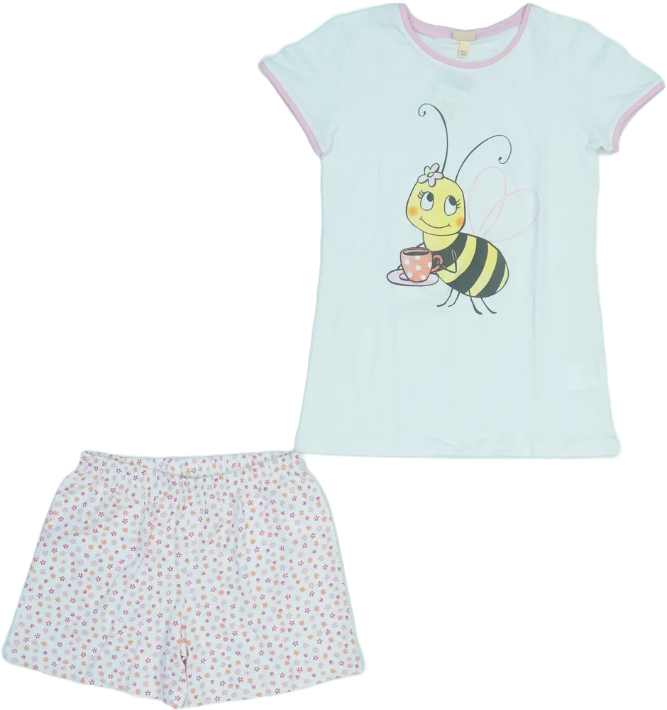 Fehér OVS Pizsama EU 152 / UK 12 év / US 12 év/L