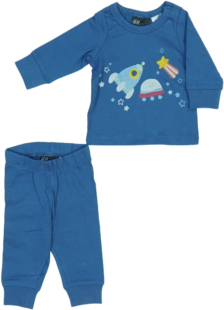Kék H&amp;M Pizsama EU 50 / UK Újszülött / US Újszülött
