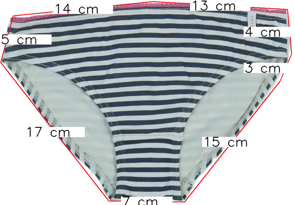 Fehér Esprit Lányka / Női bugyi EU 146 / UK 11 év / US 12 év/L