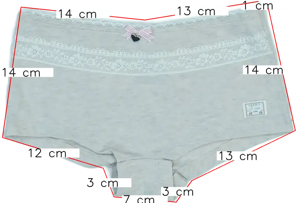 Barna Esprit Lányka / Női bugyi EU 152 / UK 12 év / US 12 év/L