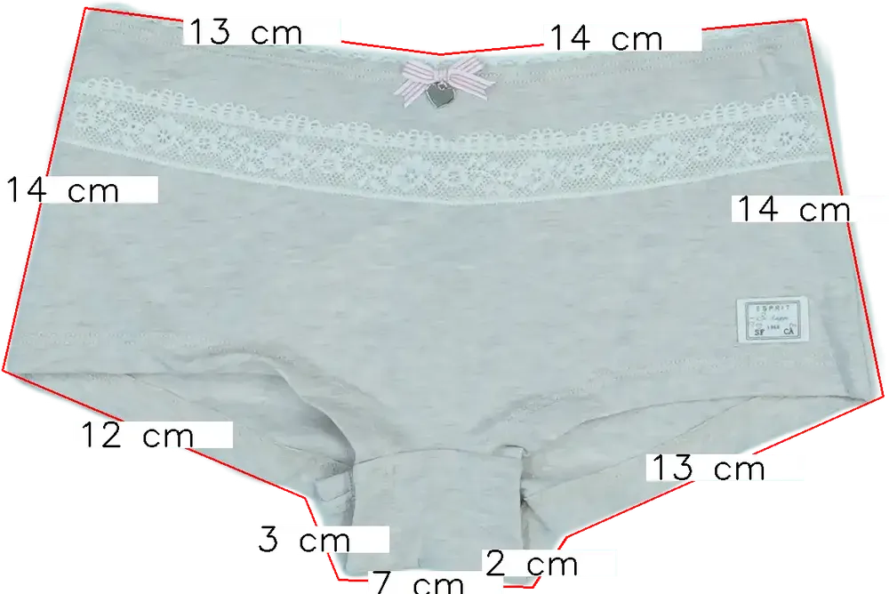 Barna Esprit Lányka / Női bugyi EU 152 / UK 12 év / US 12 év/L