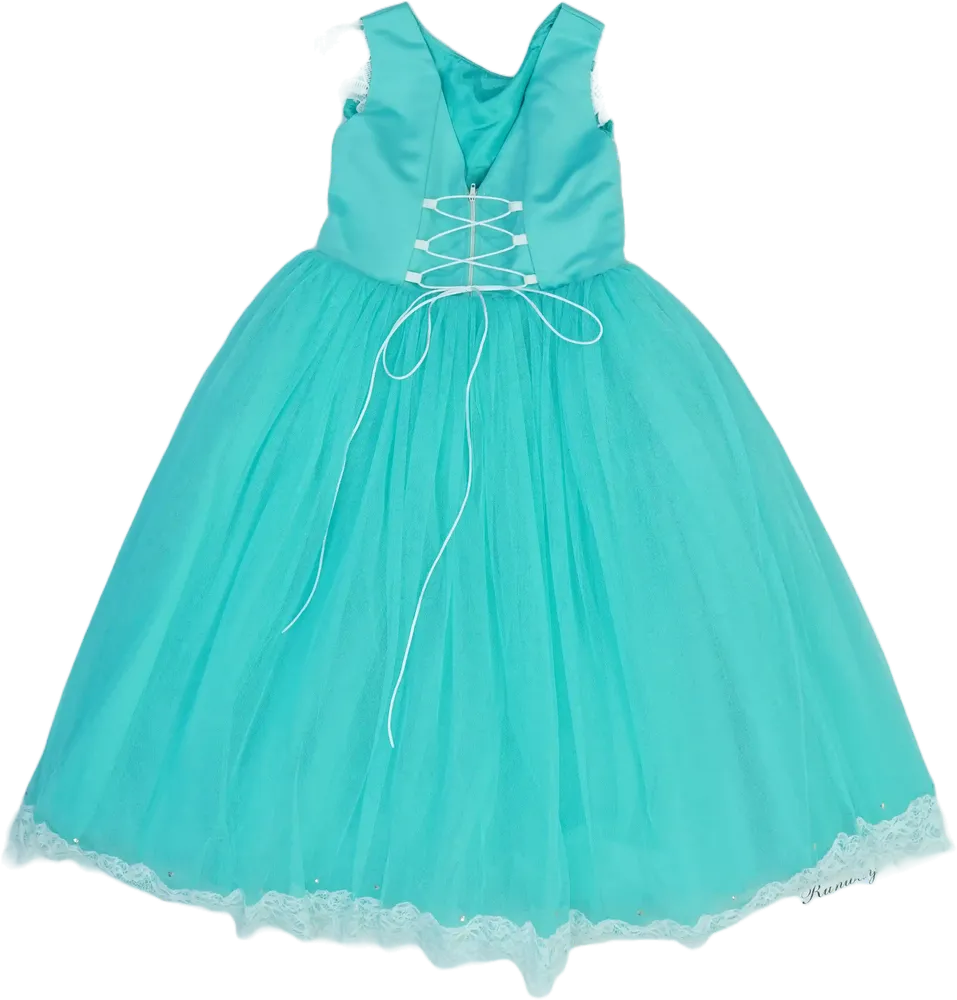 Zöld Runway Ruha EU 110 / UK 5 év / US 5 év/XS