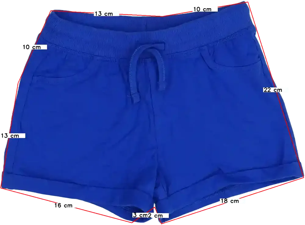 Kék OVS Rövidnadrág EU 116 / UK 6 év / US 6 év/S