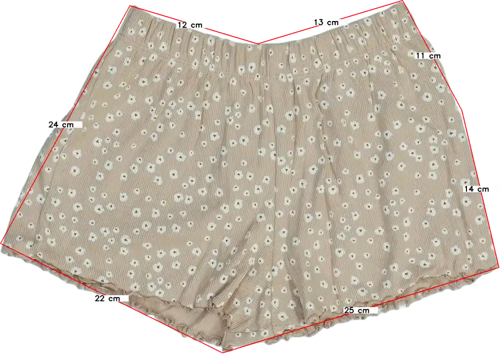 Barna Next Rövidnadrág EU 116 / UK 6 év / US 6 év/S