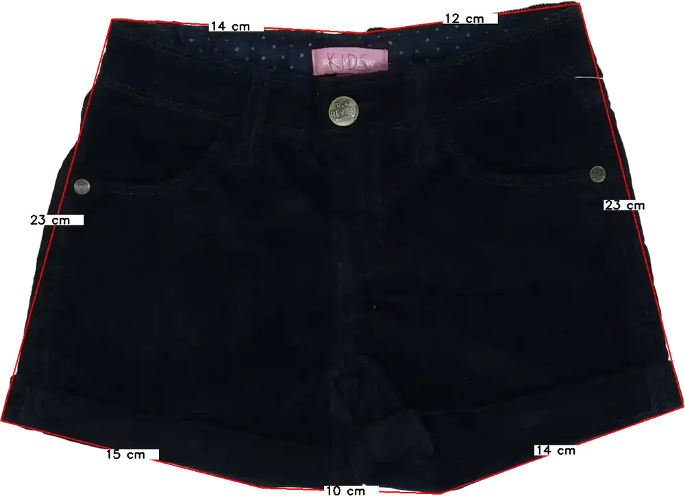 Kék Review Rövidnadrág EU 116 / UK 6 év / US 6 év/S