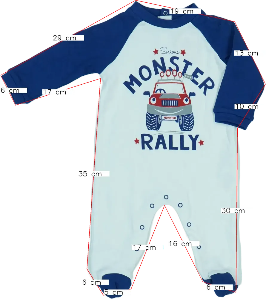 Multicoloured OVS - Fagottino Sleepsuit (long sleeve) EU 68 / UK 3-6 months / US 3-6 months